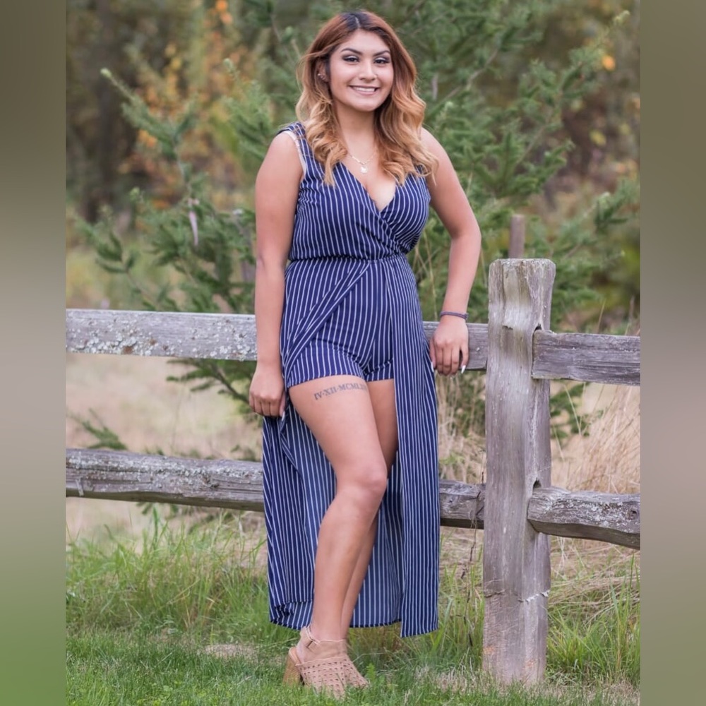Romper dress.